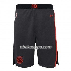 Portland Trail Blazers Miesten Shortsit Musta 2 2018-19 Nike Swingman